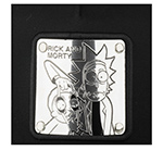 Бейсболка CAPSLAB арт. CL/REM/1/LOO3 Rick and Morty Together (черный)
