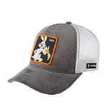 Бейсболка CAPSLAB арт. CL/LOO8/1/CT/BUG6 Looney Tunes Bugs Bunny (серый)