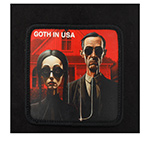 Бейсболка CAPSLAB арт. CL/ART/1/PCT/GOTH Premium Goth in USA (черный)
