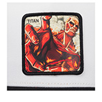 Бейсболка CAPSLAB арт. CL/AOT/1/CT/TIT Attack on Titan Colossal Titan (белый / черный)