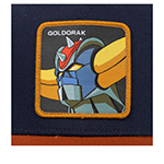 Бейсболка CAPSLAB арт. CL/GOL5/1/CT/ROB UFO Robo Grendizer Goldorak (темно-синий / кирпичный)