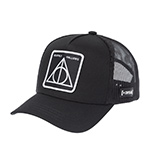 Бейсболка CAPSLAB арт. CL/HP1/1/CT/DEA1 Harry Potter Deathly Hallows (черный)