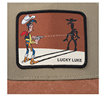 Бейсболка CAPSLAB арт. CL/LCK/1/CT/COW Dargaud Lucky Luke (оливковый / светло-коричневый)