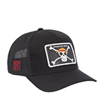 Бейсболка CAPSLAB арт. CL/OP5/1/PCT/FLA One Piece Straw hat crew (черный)