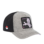 Бейсболка CAPSLAB арт. CL/PKM6/1/PCT/MEW Pokemon Mewtwo (светло-серый)
