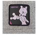 Бейсболка CAPSLAB арт. CL/PKM6/1/PCT/MEW Pokemon Mewtwo (светло-серый)