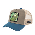 Бейсболка CAPSLAB арт. CL/REM5/1/CT/RMV Rick and Morty Pickle Rick (оливковый / синий)