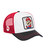 Бейсболка CAPSLAB арт. CL/SMB/1/MAR Super Mario Mario (белый / черный)