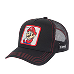 Бейсболка CAPSLAB арт. CL/SMB/1/MAR2 Super Mario Mario (черный)
