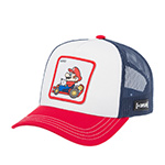 Бейсболка CAPSLAB арт. CL/SMK2/1/CAS/CRU2 Super Mario Mario (красный / белый)