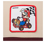 Бейсболка CAPSLAB арт. CL/SMK2/1/CAS/VIC2 Super Mario Mario (кремовый / бордовый)