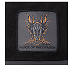 Бейсболка CAPSLAB арт. CL/HOD/1/PCT/DRA Game of Throne House Of The Dragon (черный / серый)