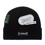 Шапка CAPSLAB арт. CL/REM1/1/BON/REM Rick And Morty Together (black)