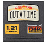 Бейсболка CAPSLAB арт. CL/BTF1/1/PCB/OUTB Back to the Future (светло-серый)
