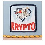 Бейсболка CAPSLAB арт. CL/DC12/1/PCTKRYPB DC Comics Krypto (голубой / бежевый)