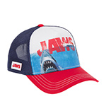 Бейсболка CAPSLAB арт. CL/JAW1/1/PCT/JAWB Jaws (белый / синий / красный)