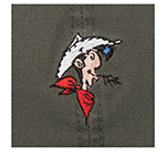 Бейсболка CAPSLAB арт. CL/LCK3/1/CD/HEAB Dargaud Lucky Luke (оливковый)