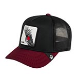 Бейсболка GOORIN BROTHERS арт. 101-0482 (черный / бордовый)