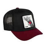 Бейсболка GOORIN BROTHERS арт. 101-0482 (черный / бордовый)