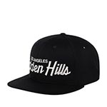 Бейсболка HOOD арт. 100-MWL001-CA005-BK Hidden Hills, CA (черный / белый)