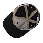 Бейсболка HOOD арт. 100-MWL001-CA005-BK Hidden Hills, CA (черный / белый)