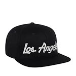 Бейсболка HOOD арт. 100-MWL005-CA069-BK Los Angeles VIII (черный / белый)