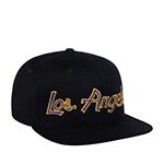 Бейсболка HOOD арт. 100-MWL005-CA069-BKA Los Angeles X (черный / оранжевый)