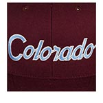 Бейсболка HOOD арт. 100-MWL005-CO005-MN Colorado II (бордовый / голубой)