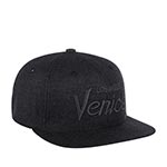 Бейсболка HOOD арт. 100-MWL025-CA006-FT Venice Tonal 3D (черный)