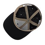 Бейсболка HOOD арт. 100-MWL025-NY018-BK Bronx Tonal 3D (черный)