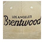 Бейсболка HOOD арт. 103-SWC001-CA001-KH Brentwood Cord (бежевый / коричневый)