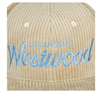 Бейсболка HOOD арт. 103-SWC001-CA002-KH Westwood Cord (светло-бежевый / голубой)