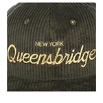Бейсболка HOOD арт. 103-SWC001-NY037-BD Queensbridge Cord (оливковый / желтый)