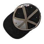 Бейсболка HOOD арт. 103-SWC002-NY020-BK Brooklyn Cord (черный / белый)