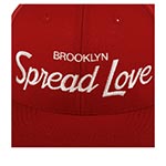 Бейсболка HOOD арт. 100-MWL003-NY046-CM Spread Love III (красный)