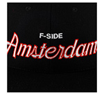 Бейсболка HOOD арт. 100-MWL003-NT001-BK Amsterdam F-Side (черный)