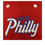 Бейсболка HOOD арт. 106-MWL003-PA004-CM Fresh West Philly (красный)