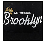 Бейсболка HOOD арт. 118-MWL022-NY020-BK Biggie Brooklyn (черный)