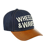 Бейсболка WHEELS AND WAVES арт. WHW/0/1/CAS/W22C Wheels and Waves (темно-синий)