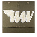 Бейсболка WHEELS AND WAVES арт. WHW/0/1/CAS/WWB3 Wheels and Waves (оливковый)