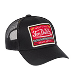 Бейсболка VON DUTCH арт. VD/0/CAS1/BLKA  (черный)