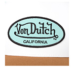 Бейсболка VON DUTCH арт. VD/1/CB/LOF/B40B (белый / светло-коричневый)