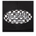 Бейсболка VON DUTCH арт. VD/1/CS/SEM/09  (черный)