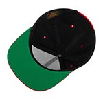 Бейсболка FLEXFIT арт. 6007T (черный / красный)