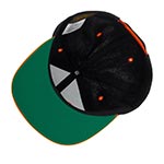 Бейсболка FLEXFIT арт. 6089MT (черный / оранжевый)