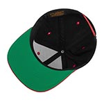 Бейсболка FLEXFIT арт. 6089MT (черный / красный)