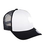 Бейсболка FLEXFIT арт. 6606W (белый / черный)