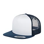 Бейсболка FLEXFIT арт. 6005FW (темно-синий / белый)