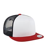 Бейсболка FLEXFIT арт. 6005FW (красный / белый / черный)
