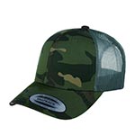 Бейсболка FLEXFIT арт. 6606MC (зеленый / камуфляж)